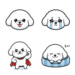 Bichon Frise Emoji03