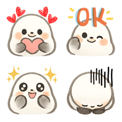 Hokkori Shimaenaga Reply Emojis No Text2