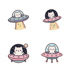 宇宙貓的零食探險