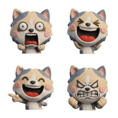 Moving Dilute Calico Cat 26