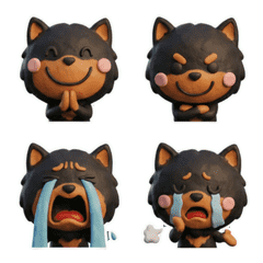 Moving Black & Tan Pomeranian 26