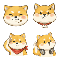 まるしばくんのド定番絵文字