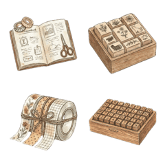 大人系質感手帳：復古手繪文具與生活小物