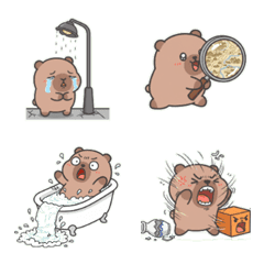 Funny Weird Capybara