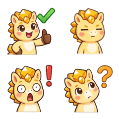 黃晶QQ馬：超實用工具表情貼