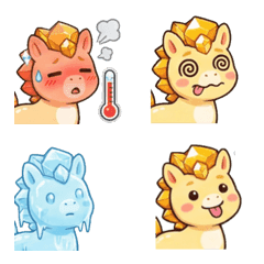 黃晶QQ馬：情緒狀態表情貼