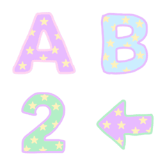 A-Z NUMBER 123 STAR