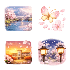 【春日♡櫻花・入學・畢業】表情♪