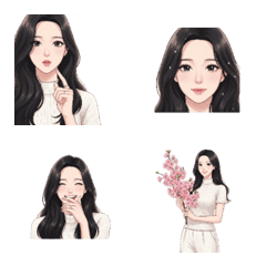 Bloom & Glow Webtoon Girl