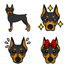 ドーベルマン絵もじ！