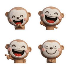 Animated 3D Capuchin monkey  26