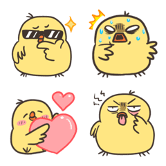 可愛小雞球表情貼