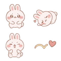 Cute Rabbit Emoji..!