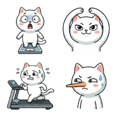 阿茫の生活表情ステッカー