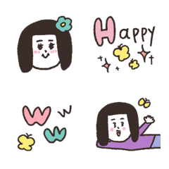 春のゆる女子ボブ子さん