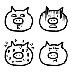 Gentle pigsan emoji2