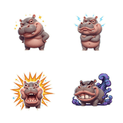 ฮิปโปปากอวบสุดคึก!