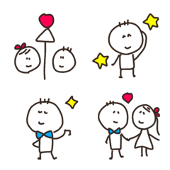 【モカ作】ラブ♡線画