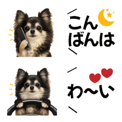 Choco Chihuahua Message Emojis2