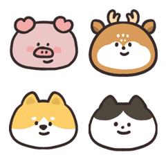 豆豆眼的呆呆動物