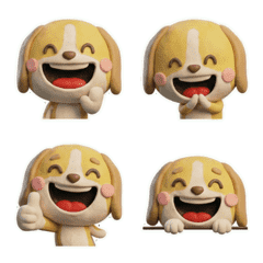 Moving 3D Lemon Beagle 26