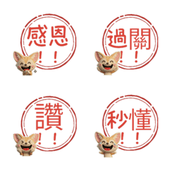 Moving Wiggle Fennec Fox  120