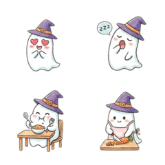 Fluffy Little Ghost (Halloween Ver).1