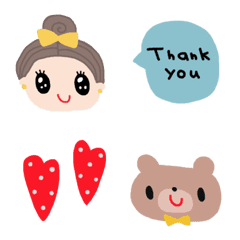 nenerin色んな絵文字セット可愛い506