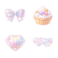 Puffy Pastel Sticker Emoji