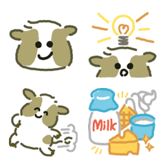 まきばフレンズ絵文字