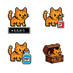 8-bit 貓咪大冒險：復古像素風