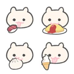 A hamster that eats a lot