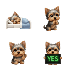 多種情緒的狗狗表情符號 8