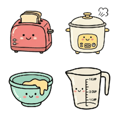 かわいいスイートキッチン絵文字