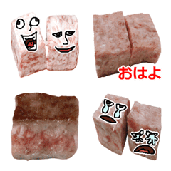 Diced steak emoji