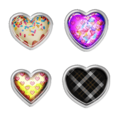 12D07 GLOSS HEART BLACK