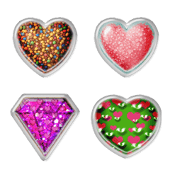 12D04 GLOSS HEART GREEN