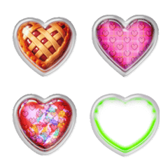 12D0A GLOSS HEART LIME GREEN