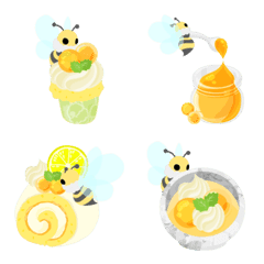Honey Jelly & Marshmallow Bees