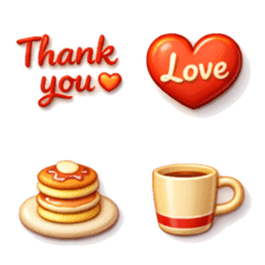 Simple plump Retro Emojis