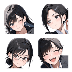 Elite Sayaka Emojis