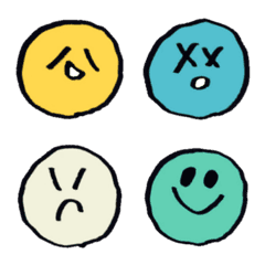 顔の絵文字▼