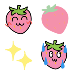 Moving Pink Strawberry