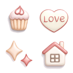 Adult women's pretty emoji