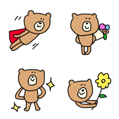 Everyday bear emoji..