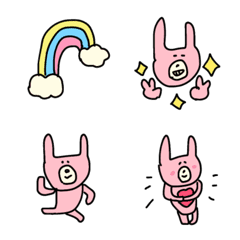 A relaxed and cute rabbit,