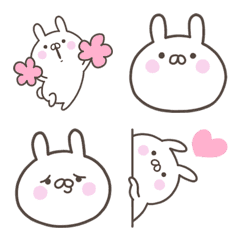 emoji うさぎさん春色ベーシックパック