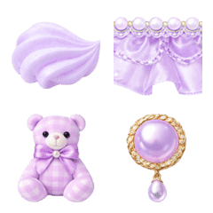 Favorite Color Deco3 Purple Orange Red