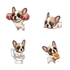 อีโมจิหมาหลายท่าทาง 3