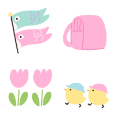2-春のスプリング絵文字ちゃん